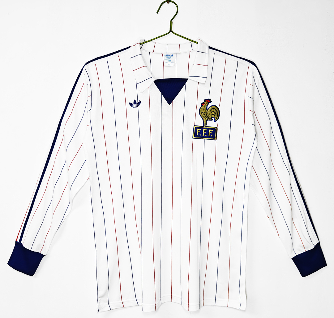 1980/82 season the France away retro long sleeves