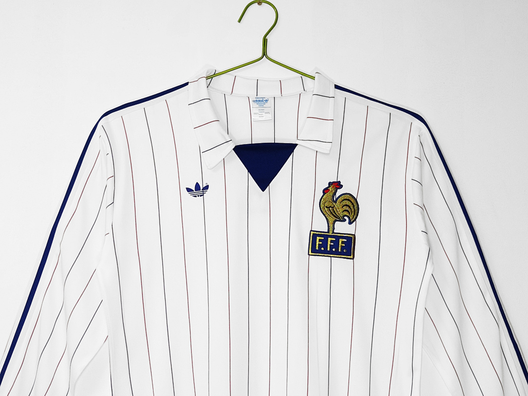 1980/82 season the France away retro long sleeves