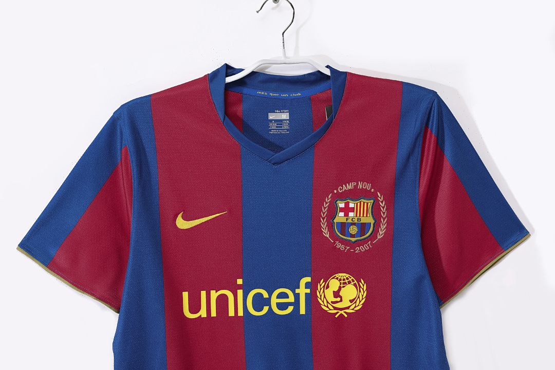 2007/08 season Barcelona home retro