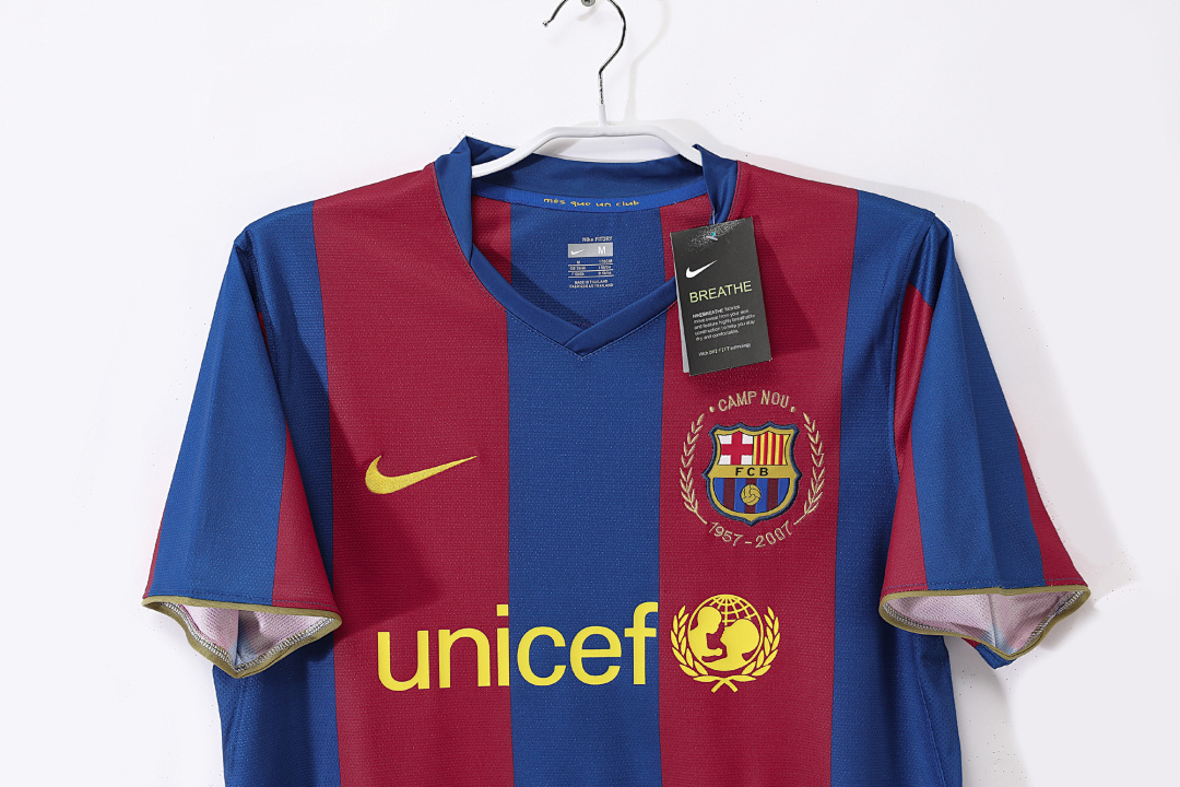 2007/08 season Barcelona home retro