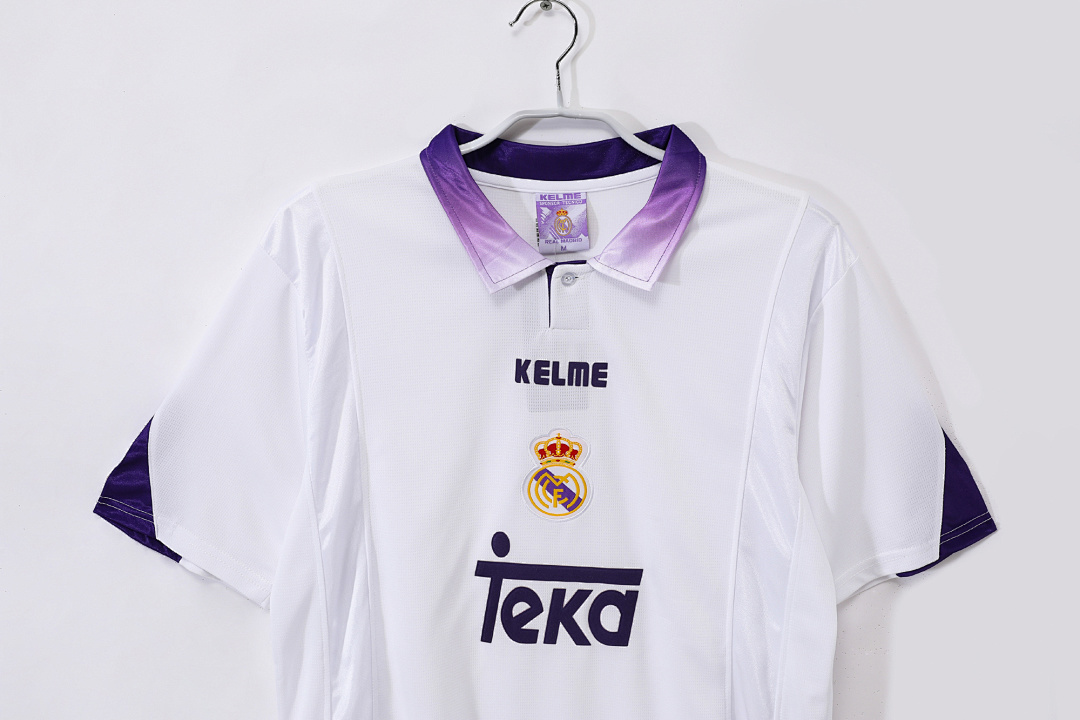 1997/98 season Real Madrid home retro