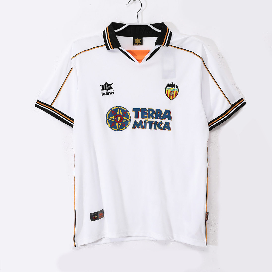 1999/00 season Valencia home retro