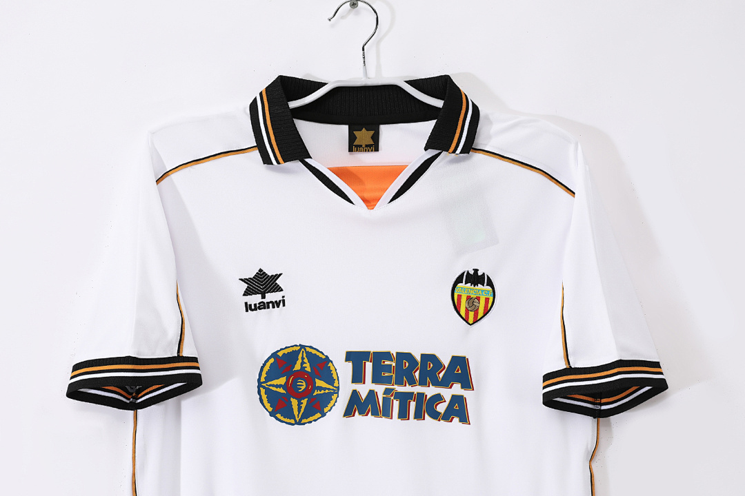 1999/00 season Valencia home retro
