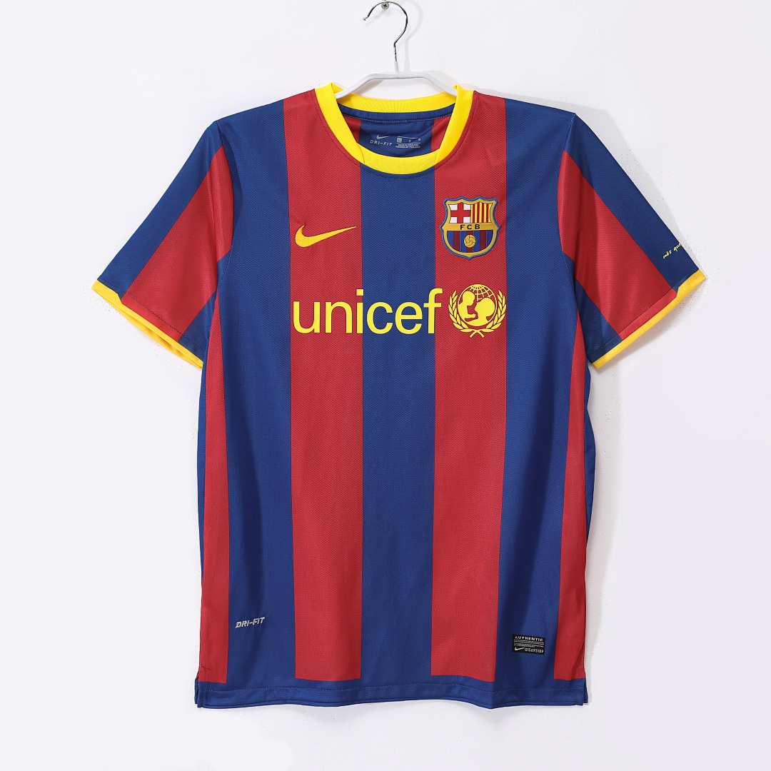 2010/11 season Barcelona home retro
