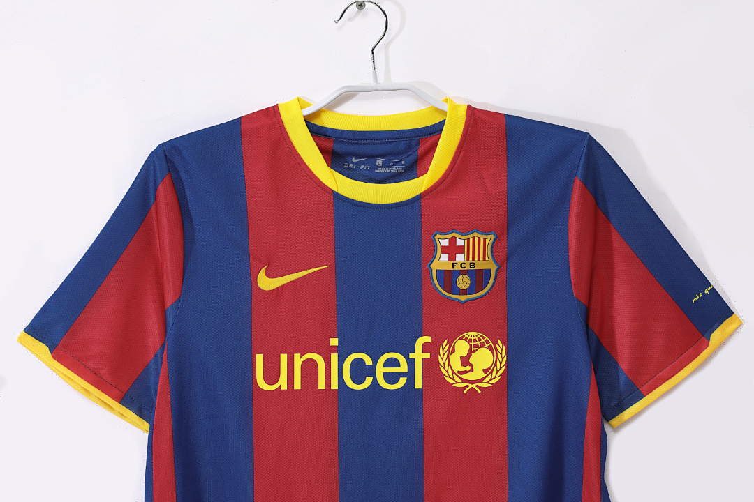 2010/11 season Barcelona home retro