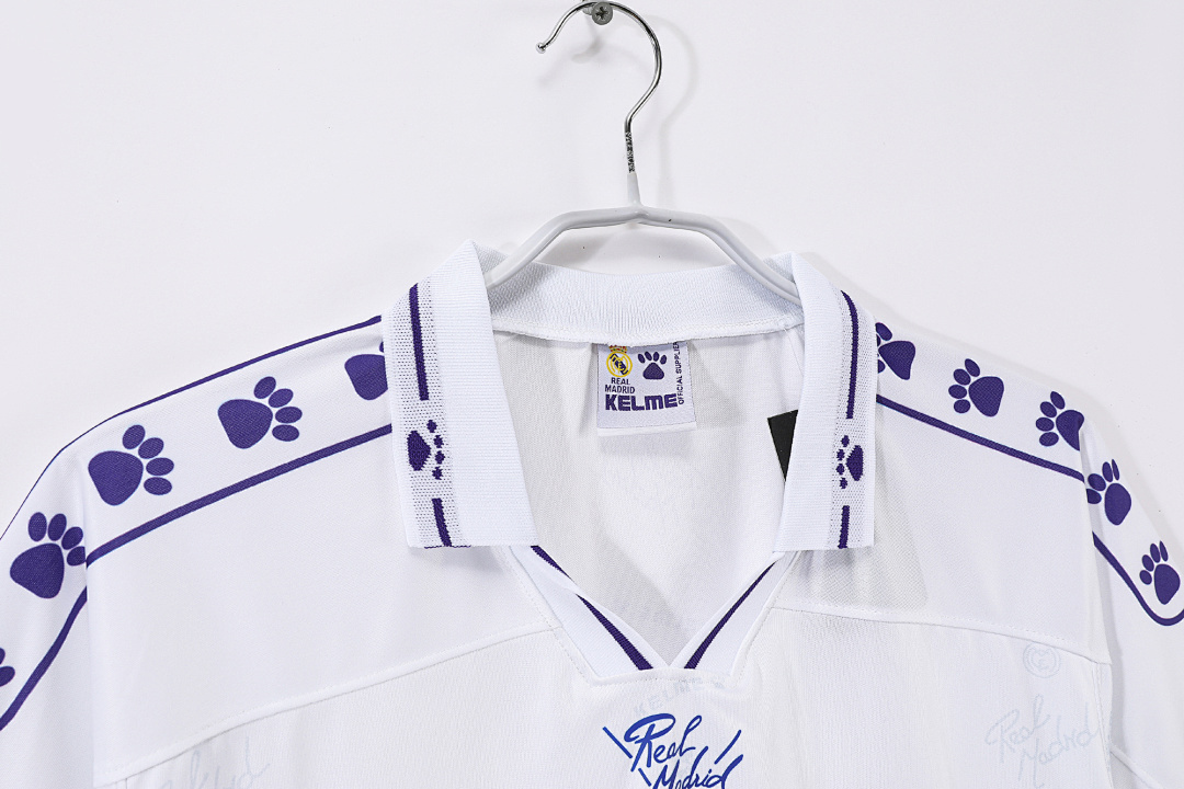 1994/96 season Real Madrid home retro