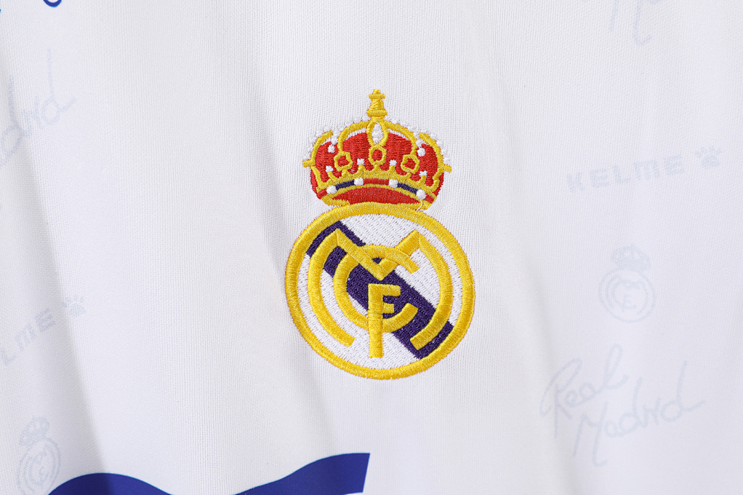 1994/96 season Real Madrid home retro