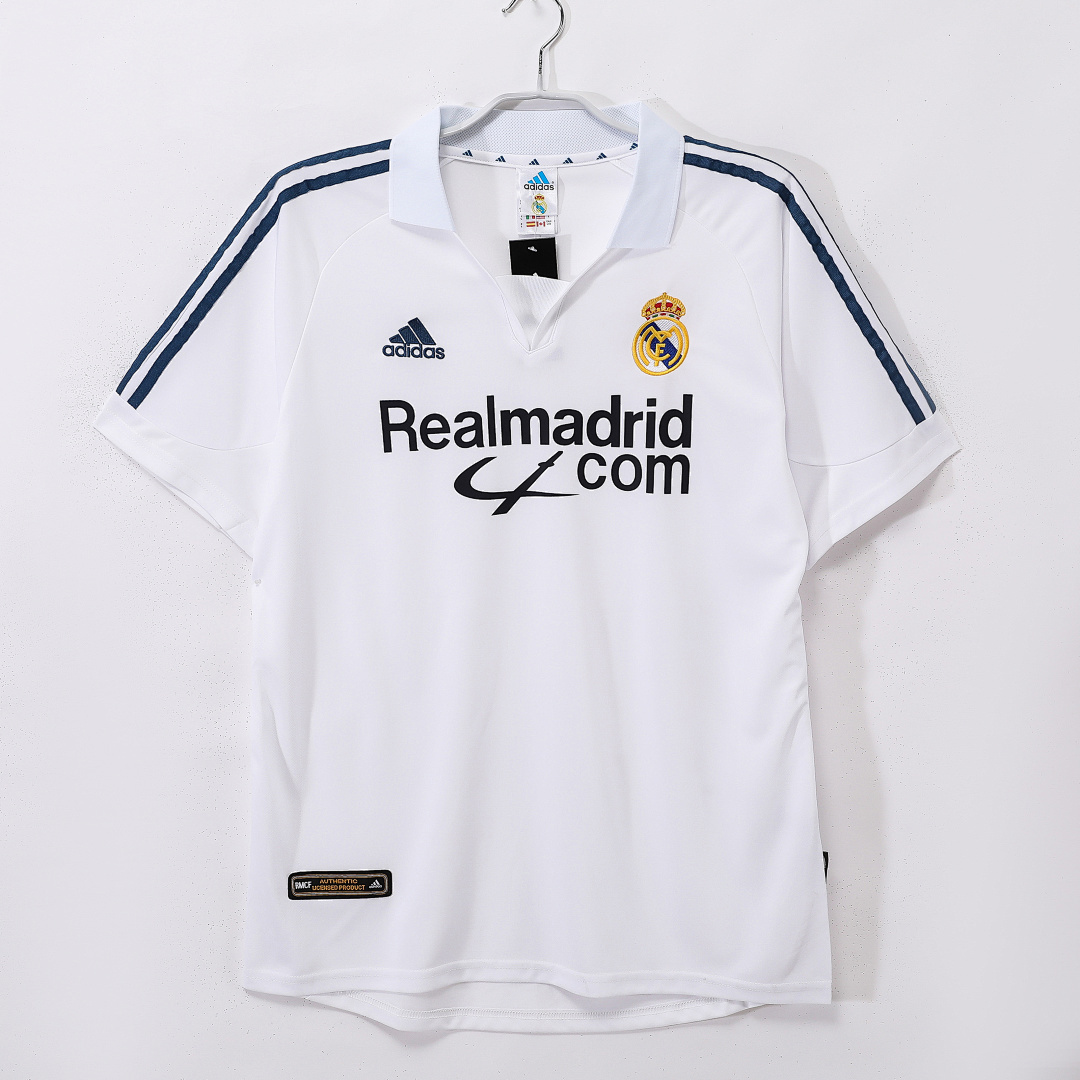 2001/02 season Real Madrid home retro