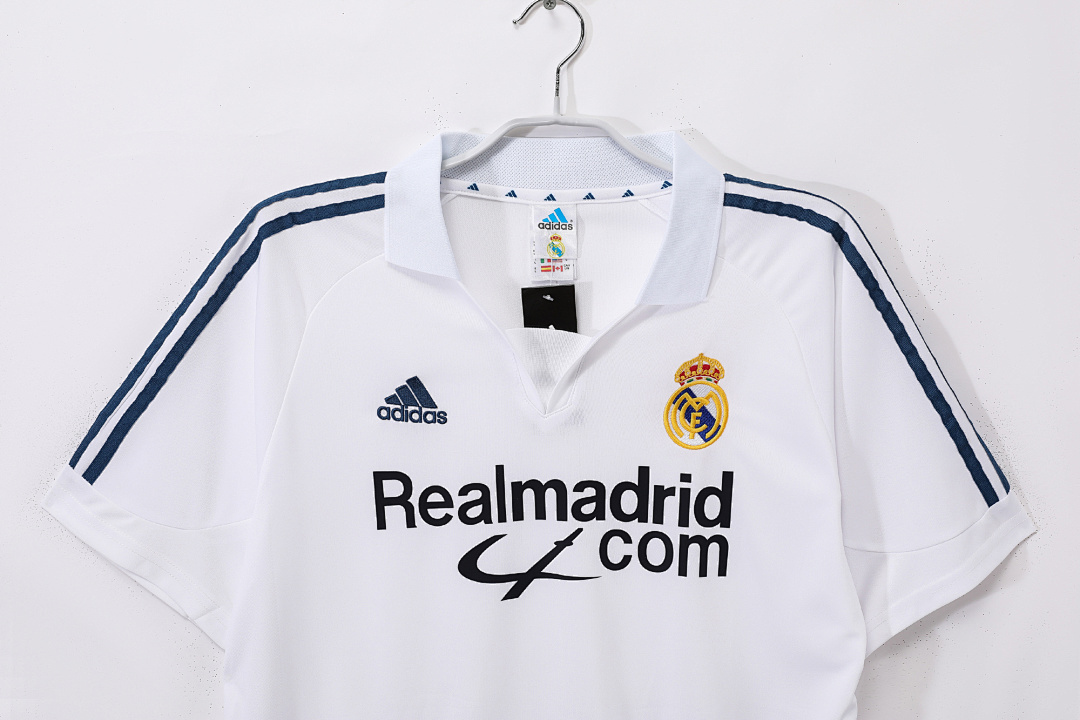 2001/02 season Real Madrid home retro