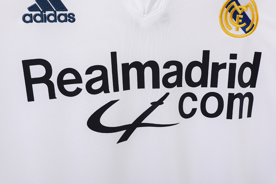 2001/02 season Real Madrid home retro