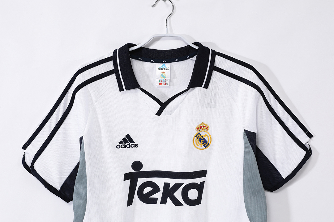 2000/01 season Real Madrid home retro