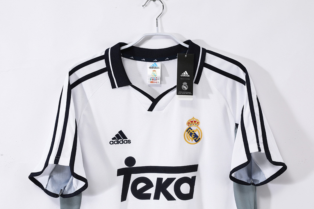 2000/01 season Real Madrid home retro
