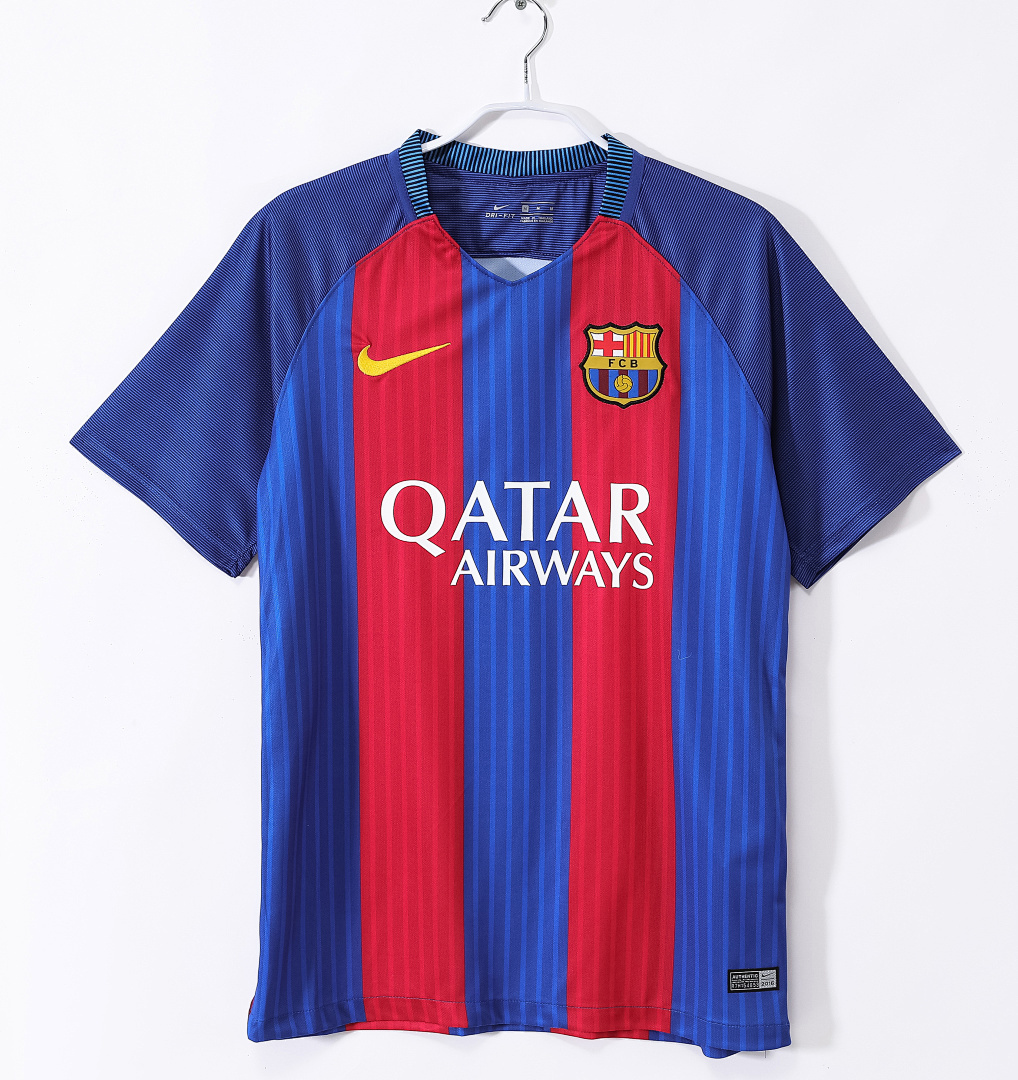 2016/17 season Barcelona home retro