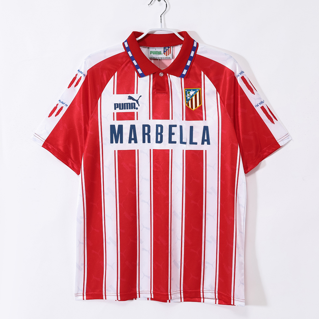 1994/95 season Atlético de Madrid home retro