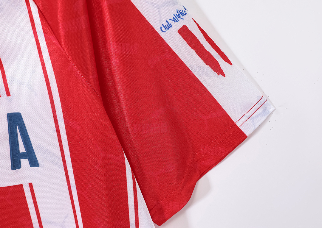 1994/95 season Atlético de Madrid home retro