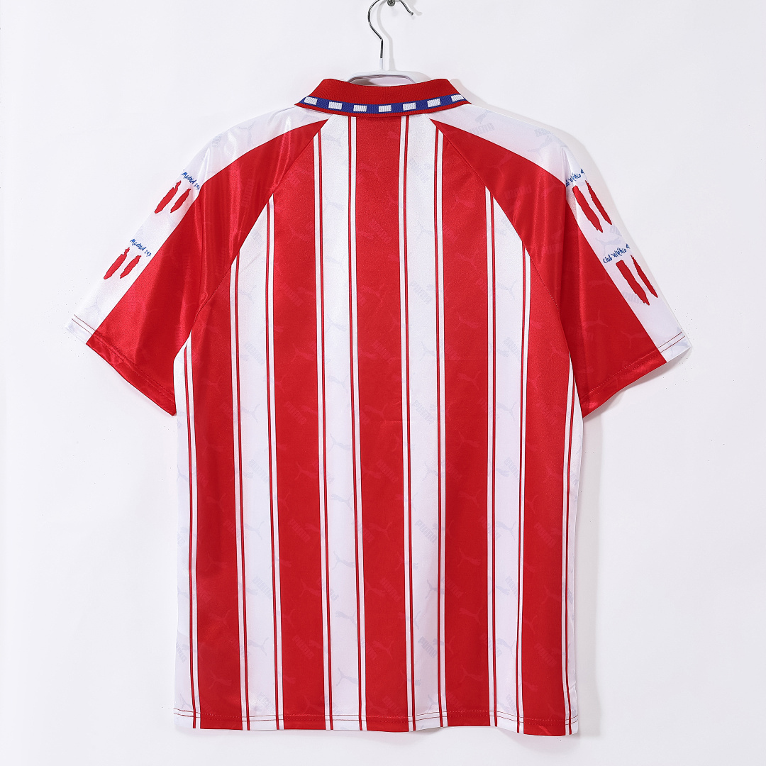 1994/95 season Atlético de Madrid home retro