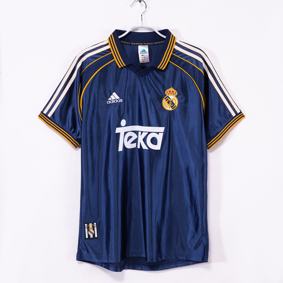 1998/00 season Real Madrid third retro
