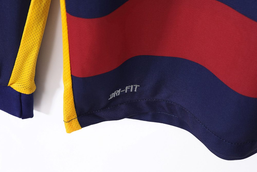 2015/16 season Barcelona home retro long sleeves