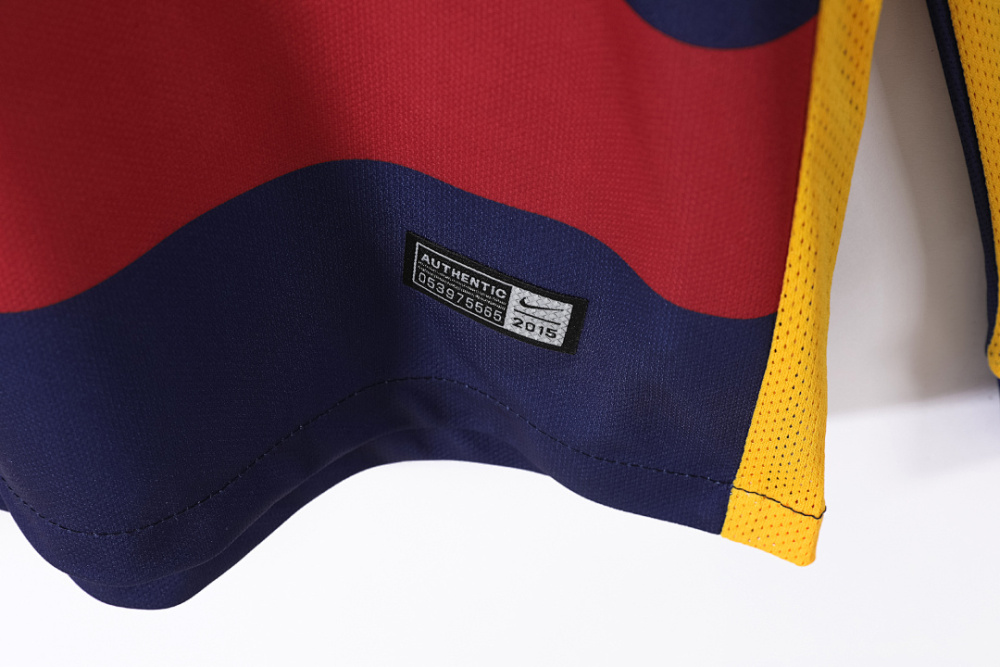 2015/16 season Barcelona home retro long sleeves
