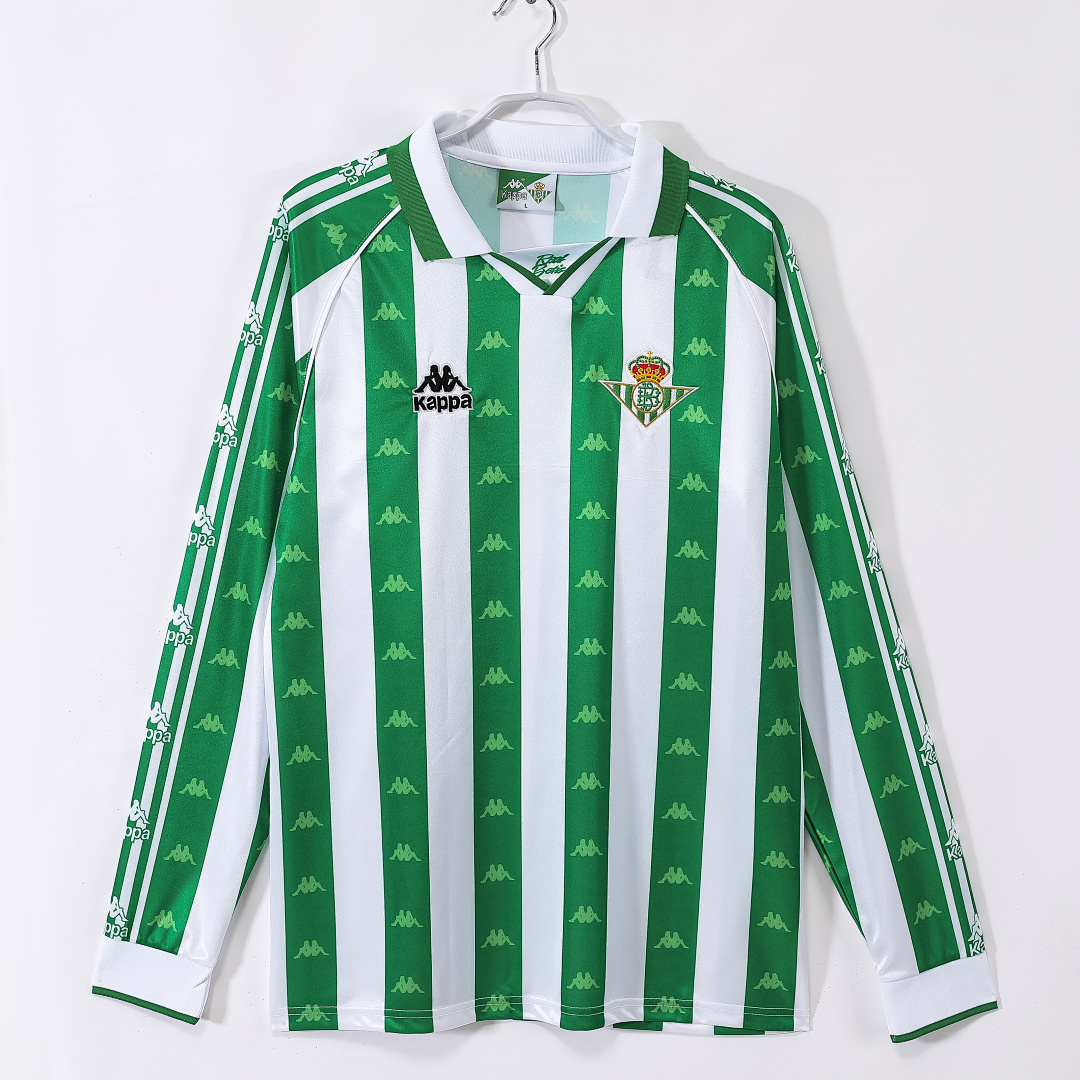 1995/97 season Betis home retro long sleeves