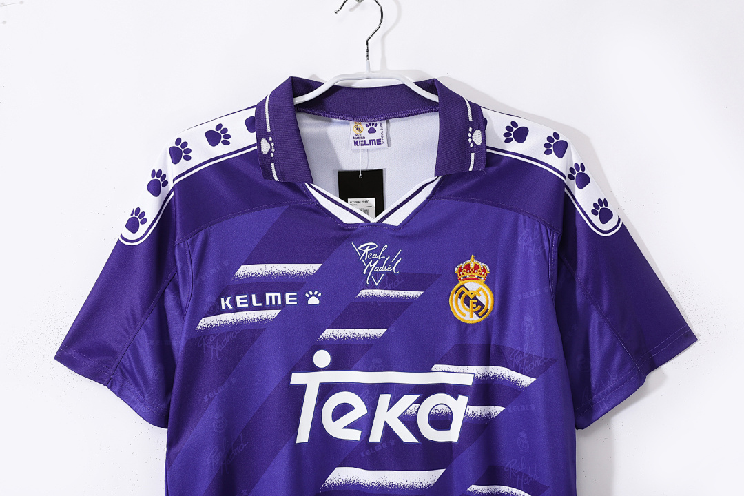 1994/96 season Real Madrid away retro