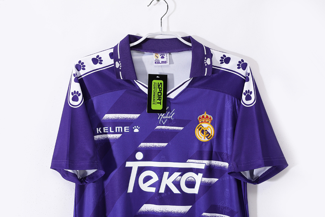 1994/96 season Real Madrid away retro