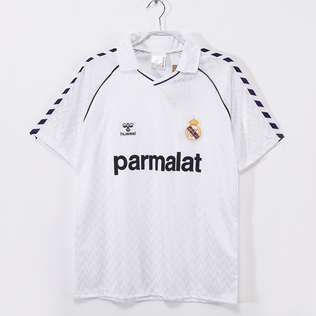 1986/87 season Real Madrid home retro