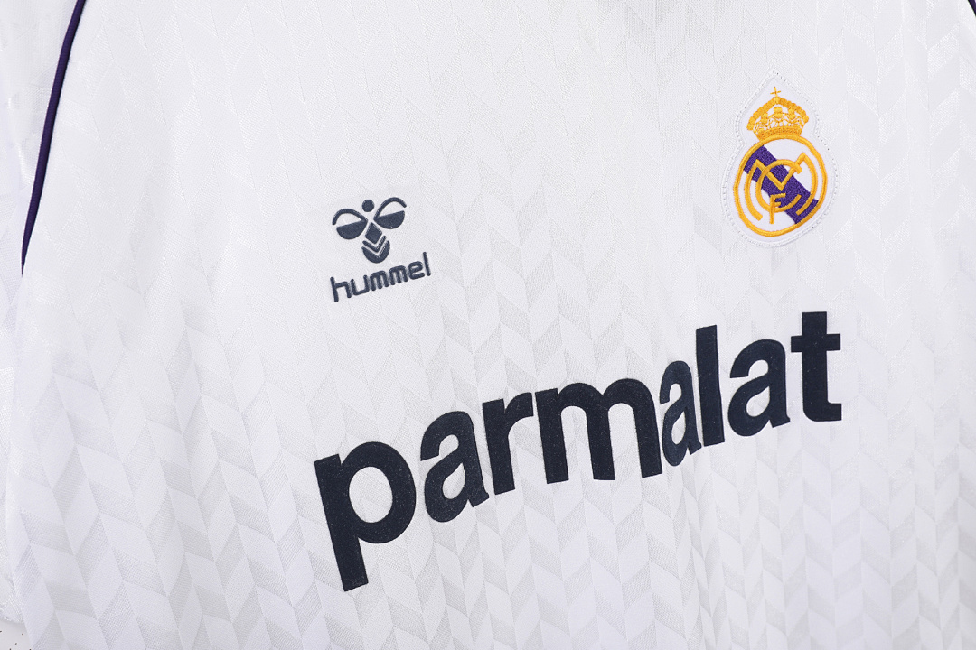1986/87 season Real Madrid home retro