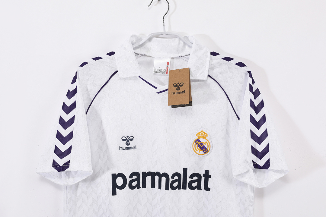 1986/87 season Real Madrid home retro