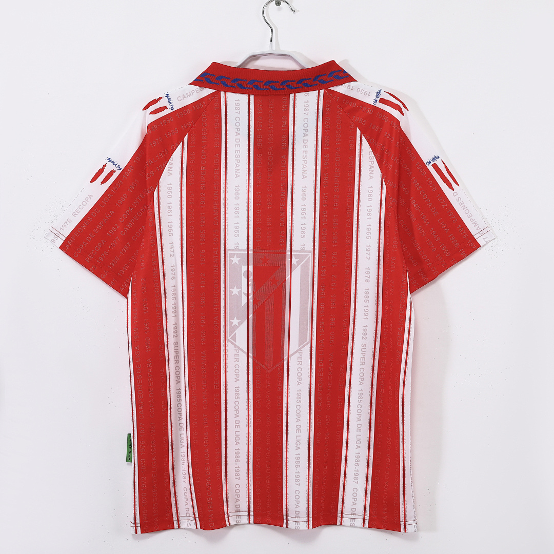 1995/96 season Atlético de Madrid home retro