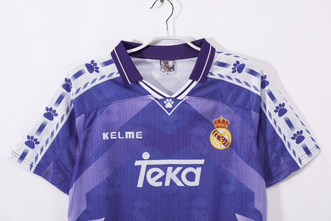 1996/97 season Real Madrid away retro