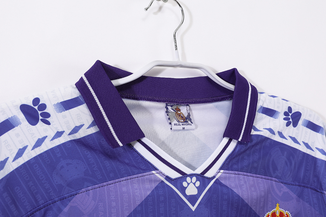 1996/97 season Real Madrid away retro