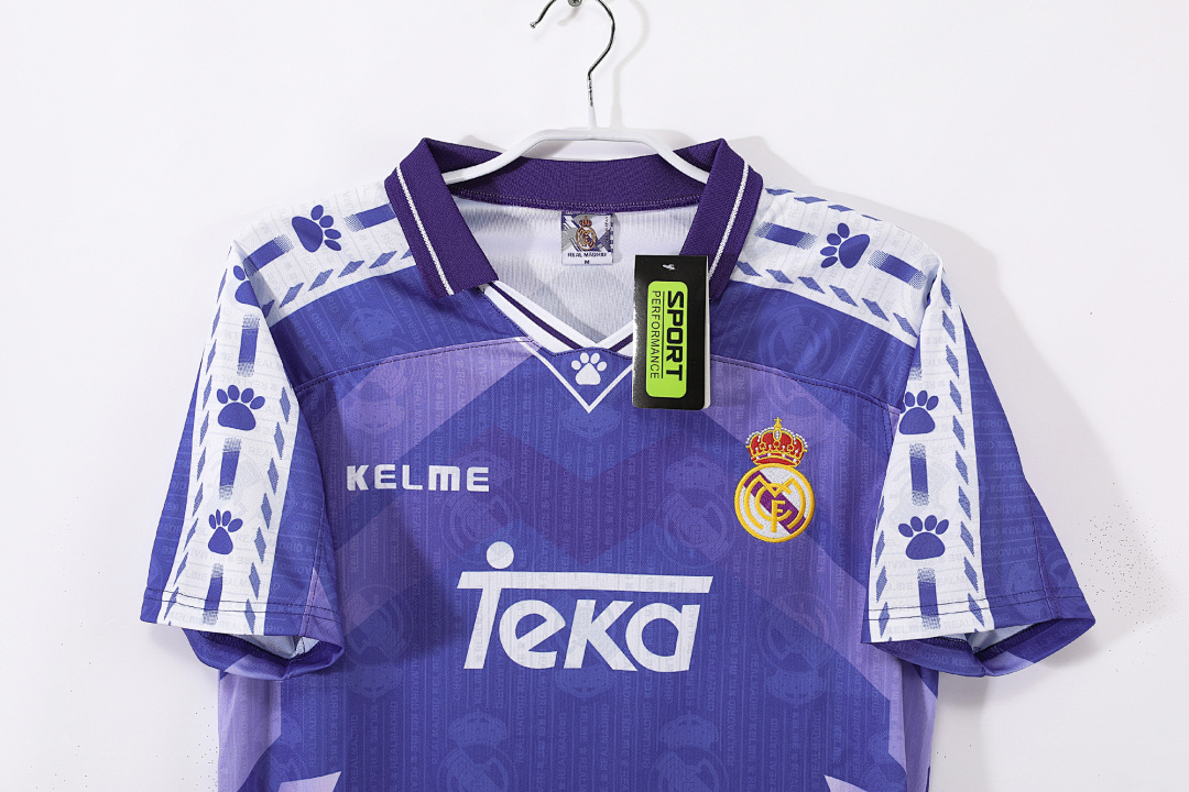 1996/97 season Real Madrid away retro