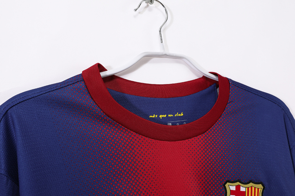 2012/13 season Barcelona home retro long sleeves