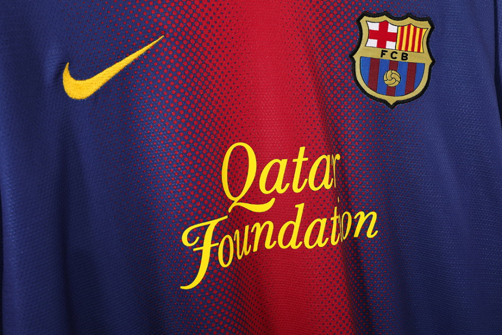 2012/13 season Barcelona home retro long sleeves