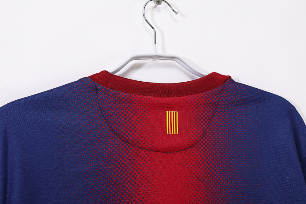 2012/13 season Barcelona home retro long sleeves