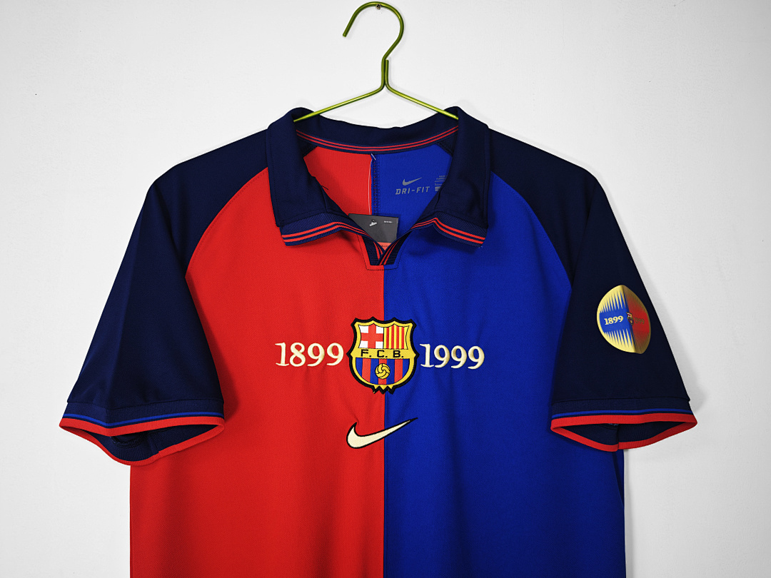 1999/00 season Barcelona 100th retro