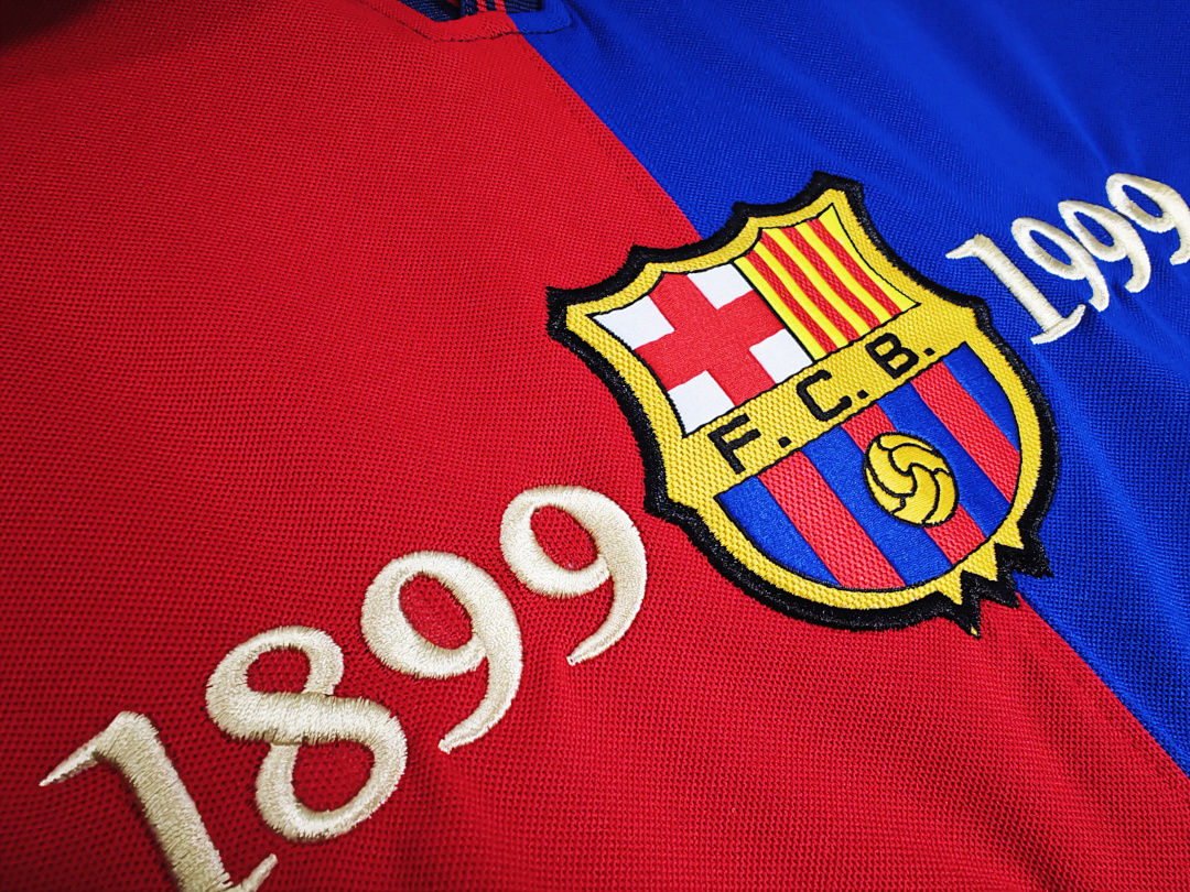 1999/00 season Barcelona 100th retro