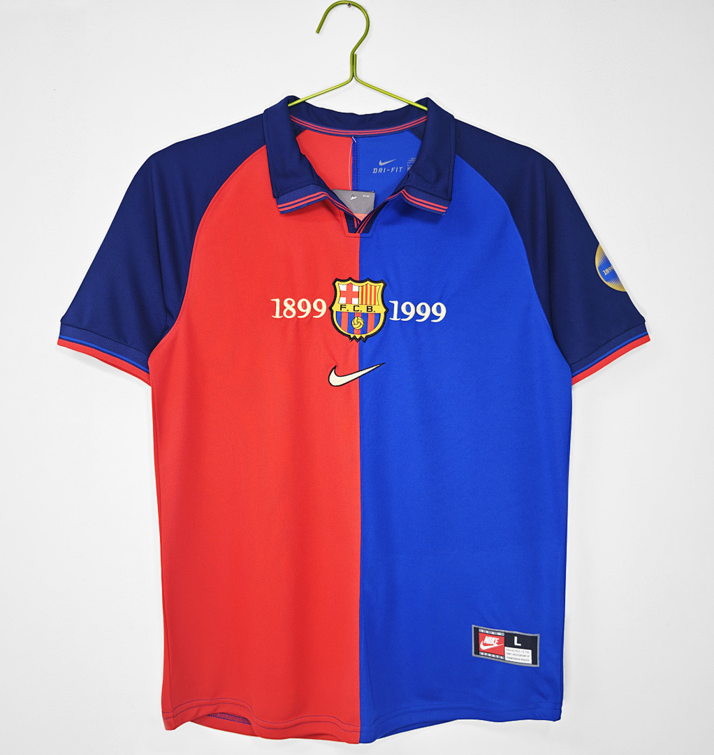 1999/00 season Barcelona 100th retro