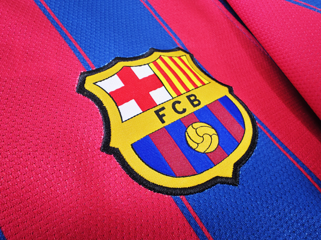2009/10 season Barcelona home retro