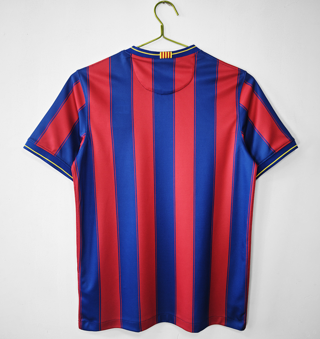 2009/10 season Barcelona home retro