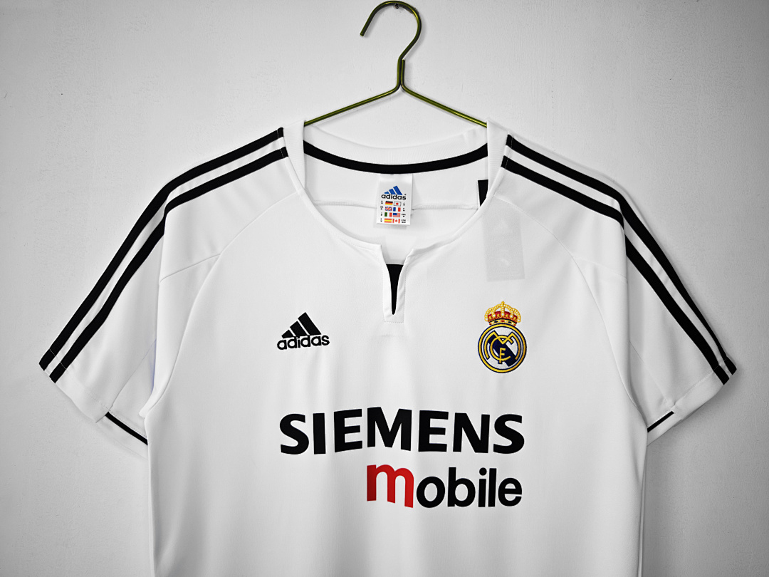 2003/04 season Real Madrid home retro