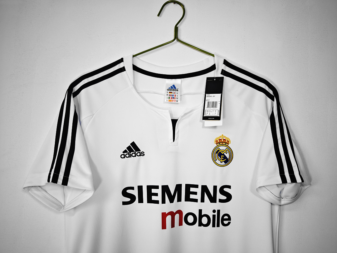 2003/04 season Real Madrid home retro