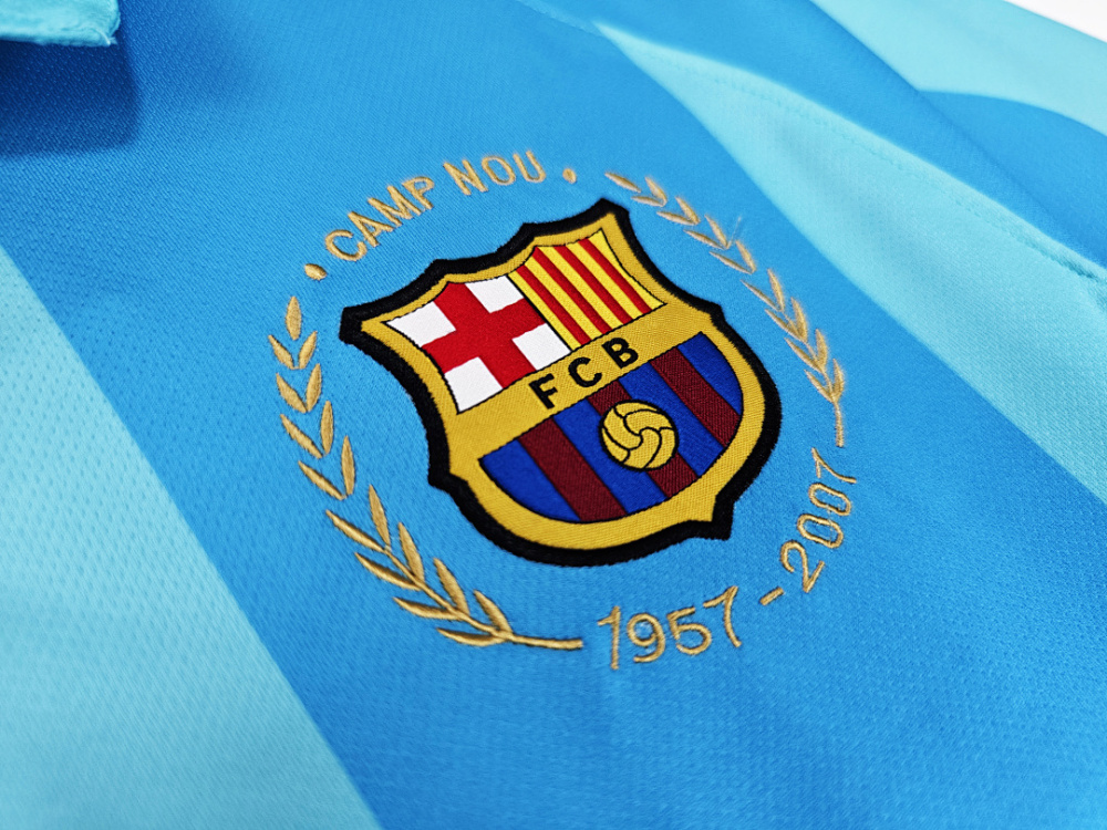 2007/08 season Barcelona away retro