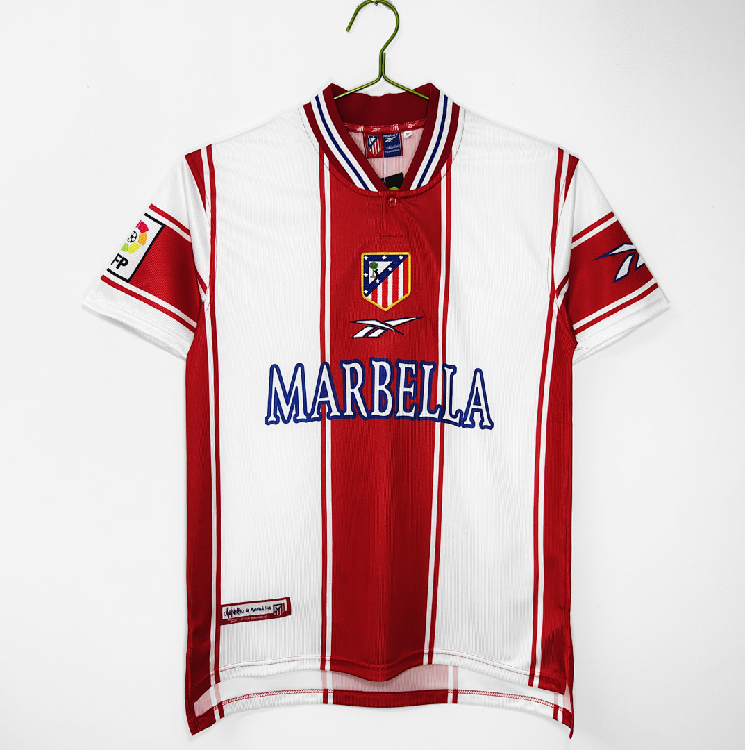 1999/00 season Atlético de Madrid home retro