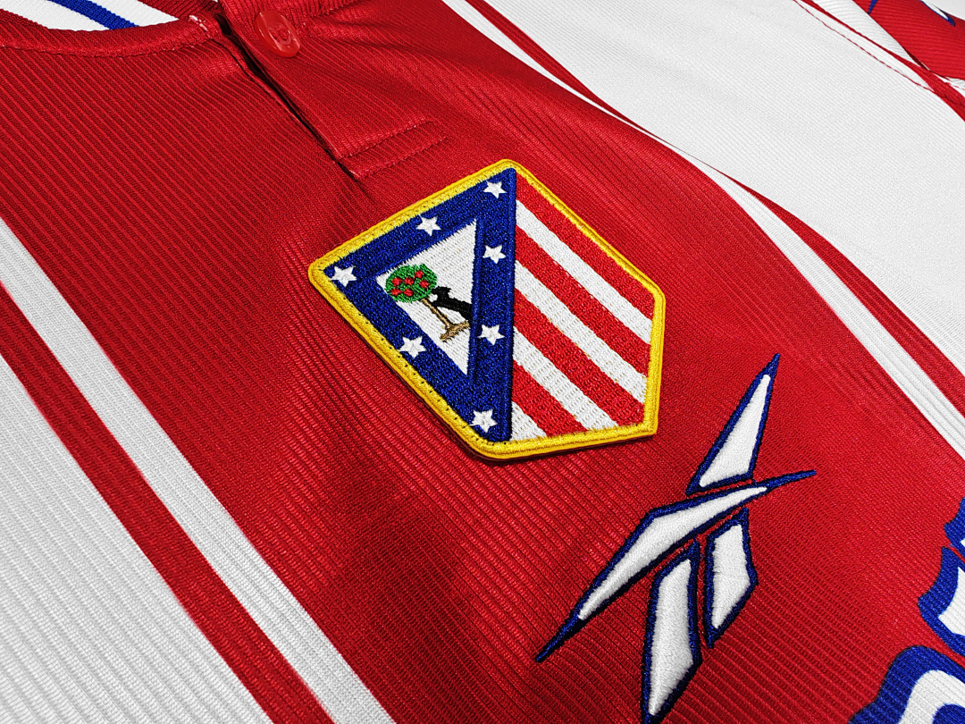 1999/00 season Atlético de Madrid home retro