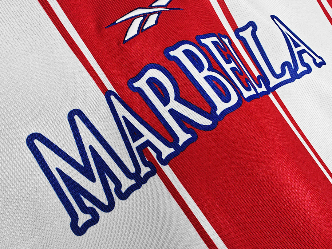 1999/00 season Atlético de Madrid home retro
