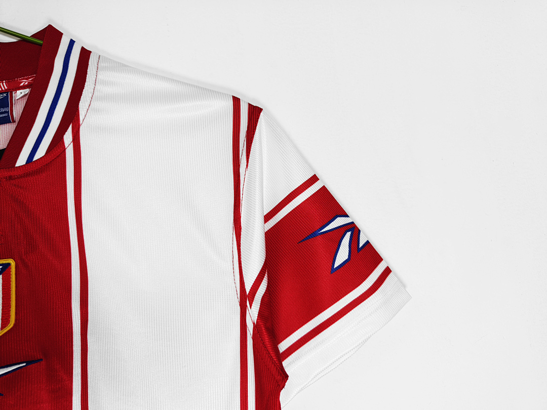 1999/00 season Atlético de Madrid home retro