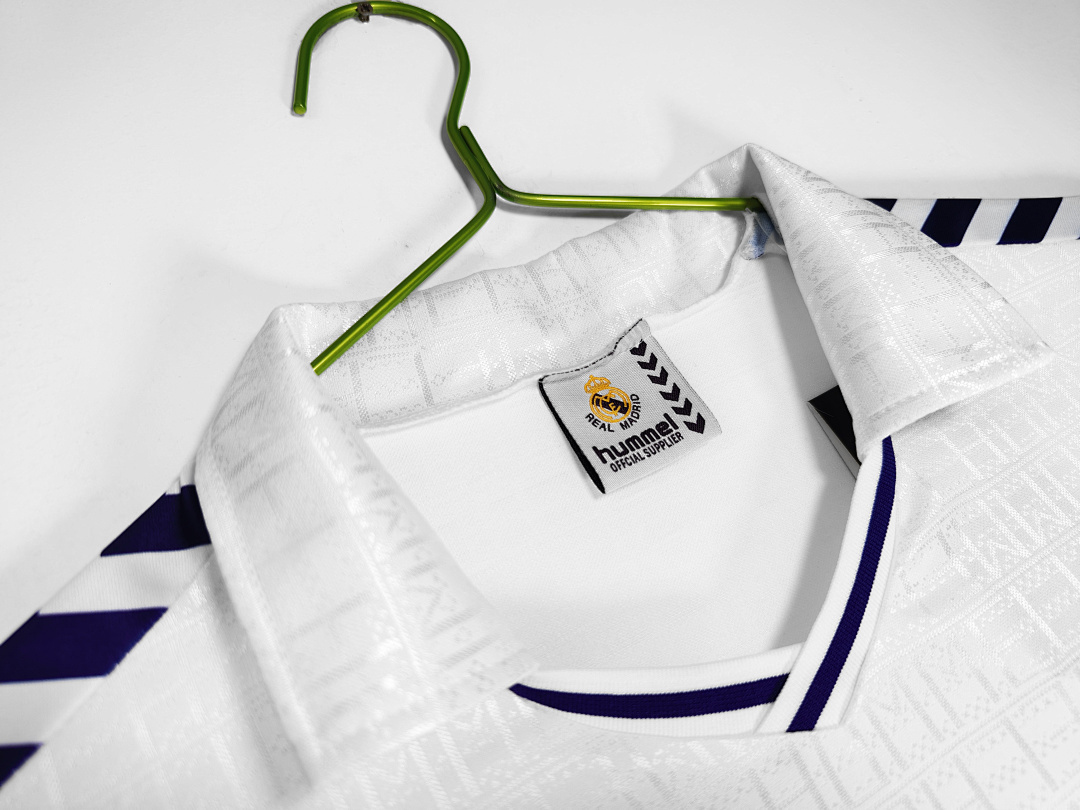 1988/90 season Real Madrid home retro
