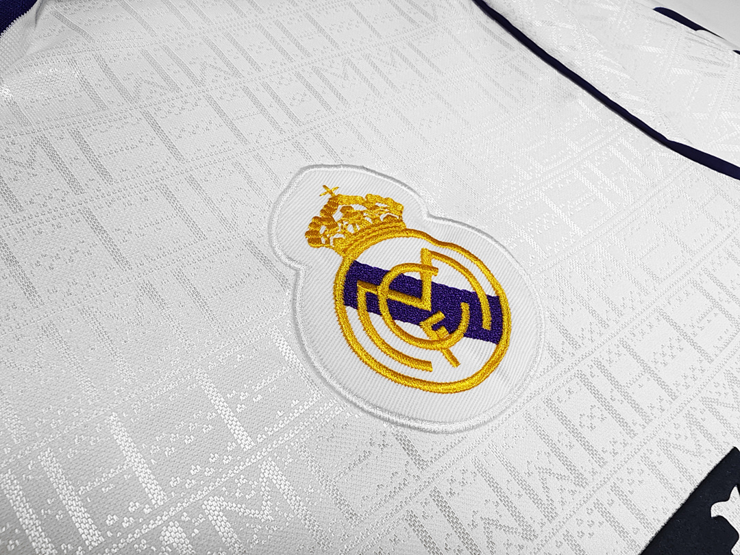 1988/90 season Real Madrid home retro